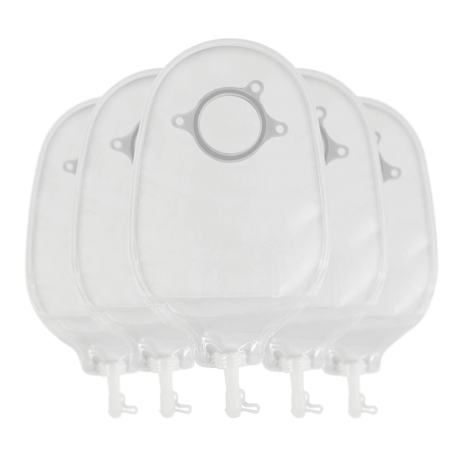 10Pcs Urostomy Bags Two Piece Ostomy Drainable Pouches for Ostomy Supplies Ostomy Bags with Closure for Colostomy Ileostomy Stoma Care