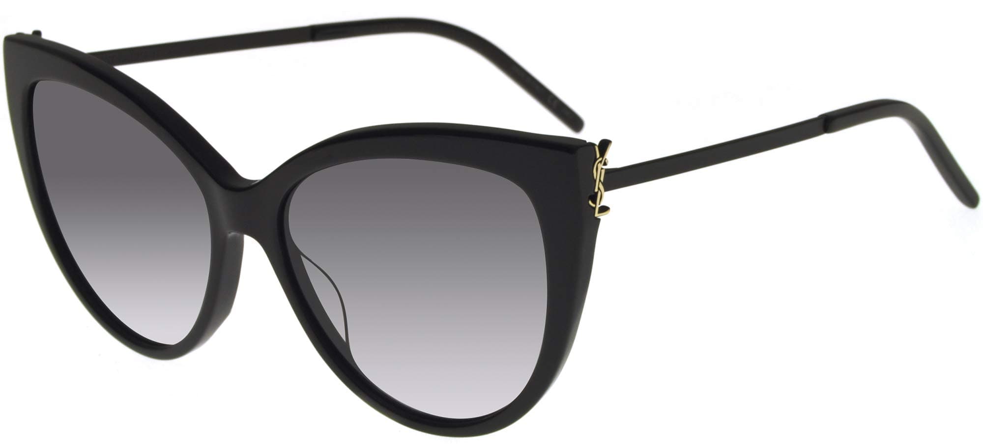 Yves Saint LaurentSaint Laurent Women's Feminine Sunglasses, Black/Gray, One Size