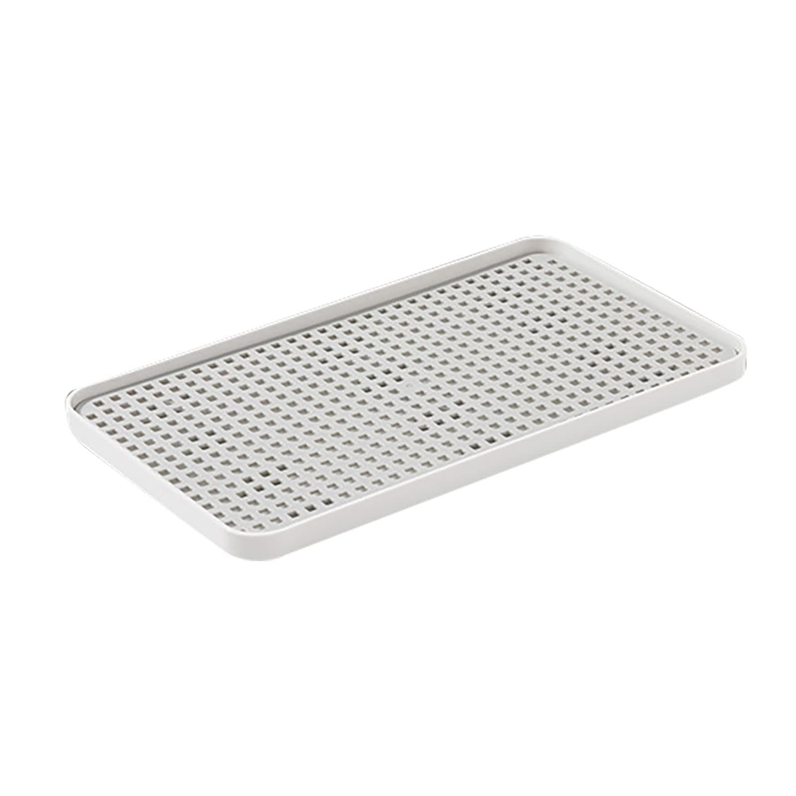 HUIO Cutlery Drain Rack Detachable Dish Drain Rack Unique Water Storage Tray Drain Plate Tobeelec Pasta Drying Rack (B, One Size)