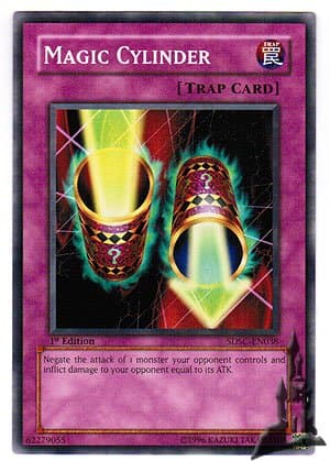 YuGiOh 5D's Spellcaster's Command Structure Deck Single Card Magic Cylinder S...