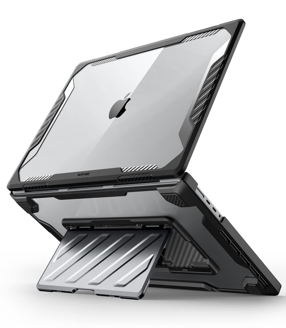 SUPCASE Unicorn Beetle Pro Case for MacBook Pro 16 Inch M3 Pro/Max (2023) & M2 Pro/Max A2780 (2023) & M1 Pro/Max A2485 (2021), [Built-in Kickstand] Protective Cover for MacBook Pro 16"