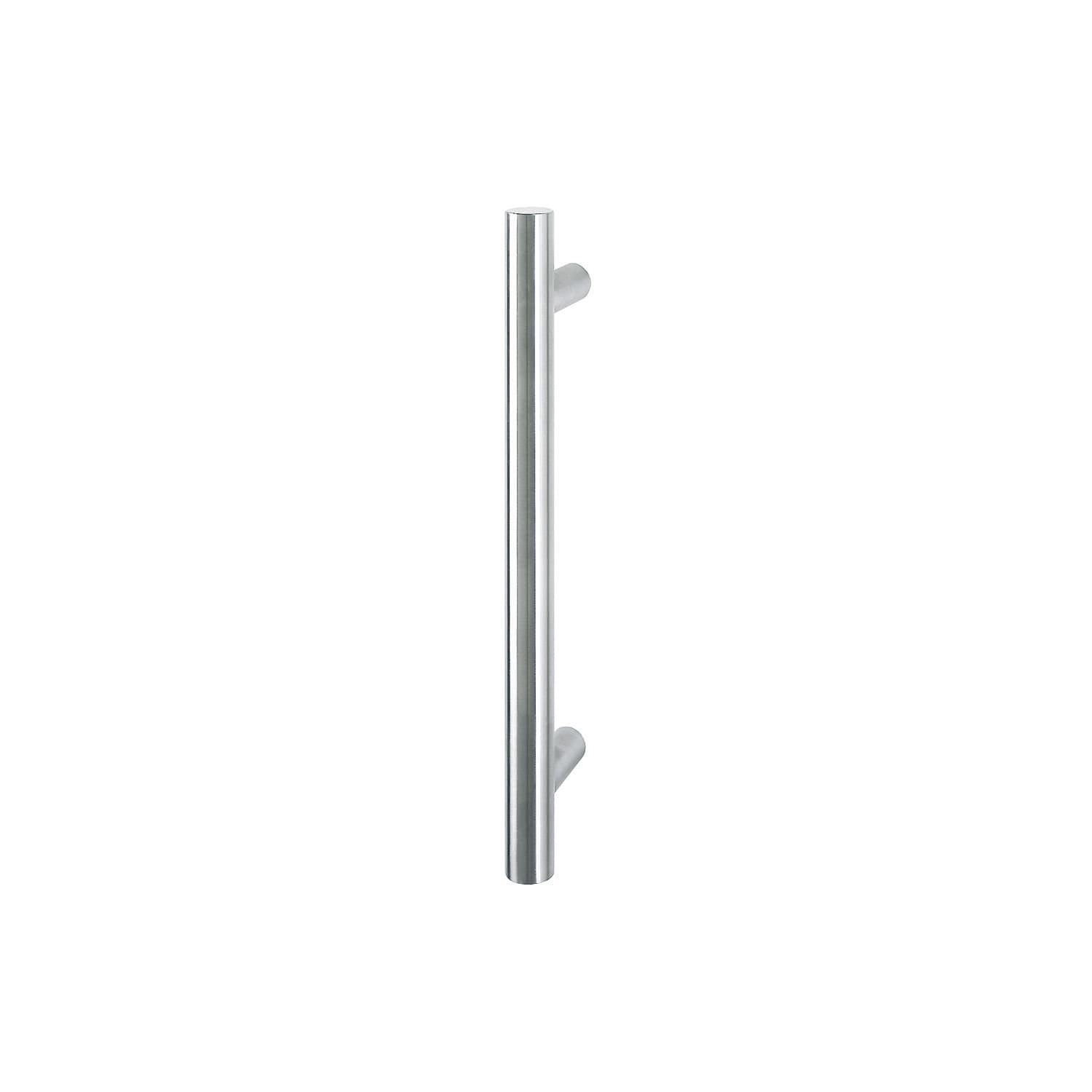 Hoppe E5011 Stainless Steel Matt, Design: Straight, Rod Handle Shock House Door Pull Handle, 2010595