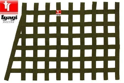 Angular Trapezoid Ribbon Window Safety Net for Racing Car Sports