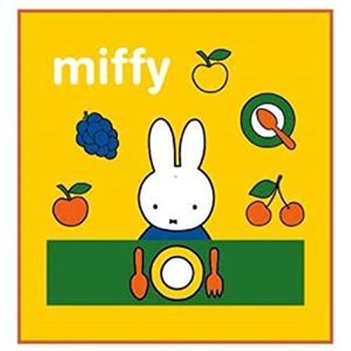 Miffy with fruits microfiber towel 2set(wash,face) from JAPAN