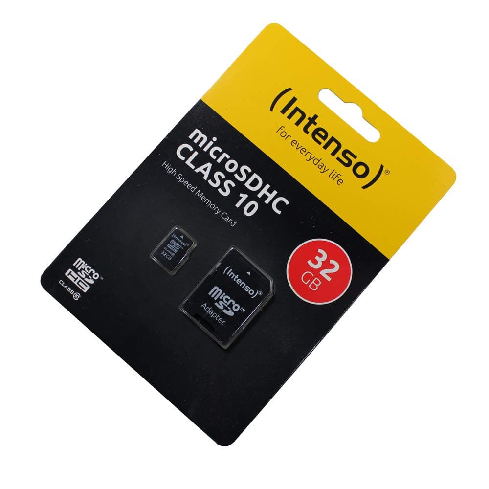 Memory Card 32GB compatible with Archos 156 Oxygen, microSDHC, Class 10, HighSpeed, SD Adapter
