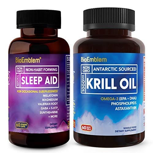 Bioemblem Sleep Aid and Krill Oil