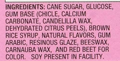 Glee Gum All Natural Bubblegum, Non GMO Project Verified, Eco Friendly, 16 Piece Box, Pack of 12