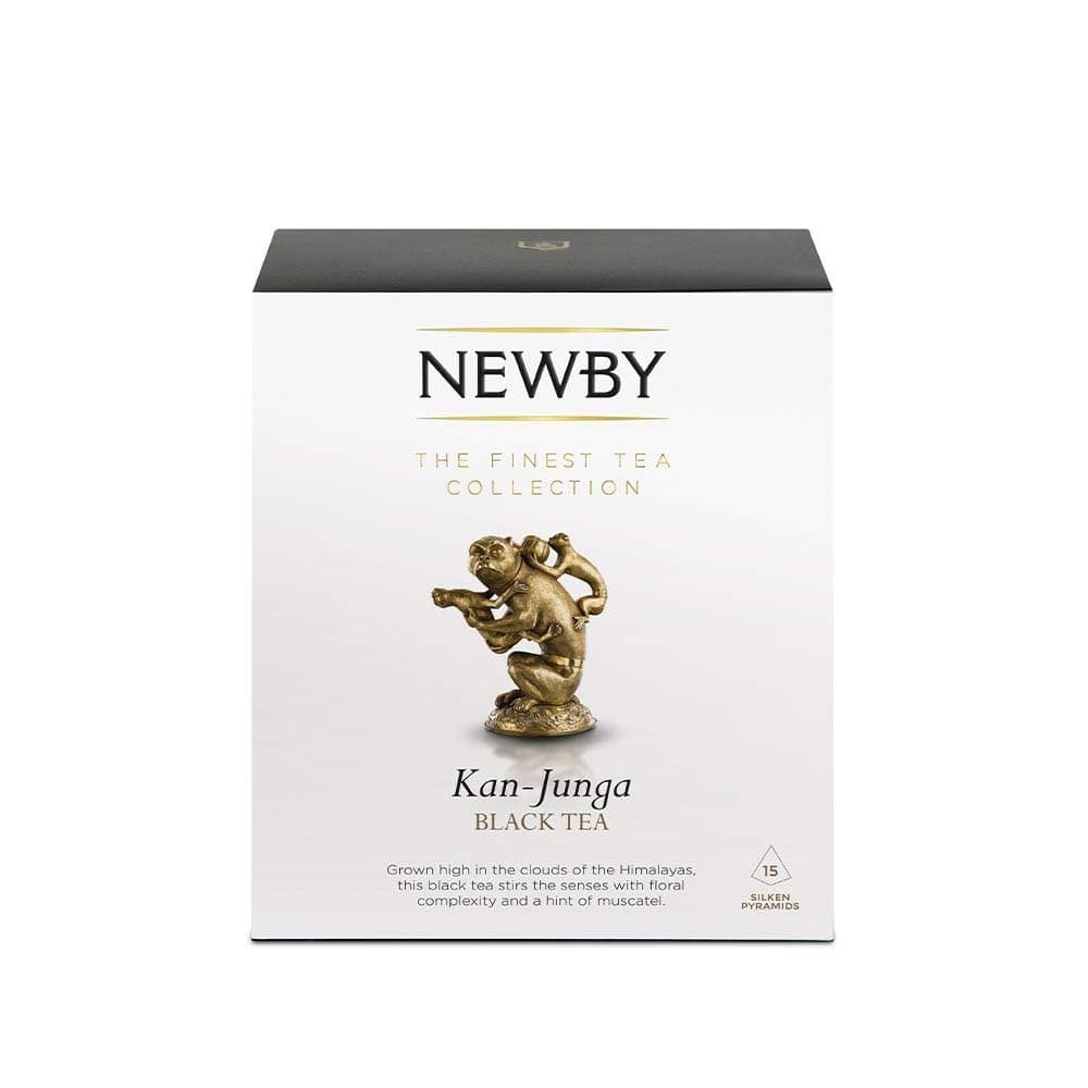 Newby Teas Silken Pyramids Kan Junga Black Tea 38 g (Pack of 1, Total 15)
