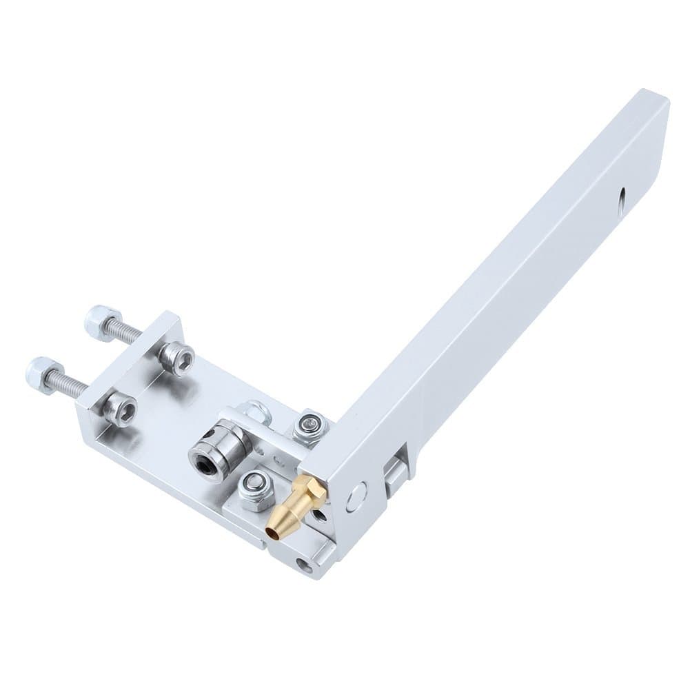 Hobbypark Aluminum 95mm Long RC Boat Rudder with Water Pickup Absorbing Steering for Electric/Gas Power Remote Control Model Parts CNC