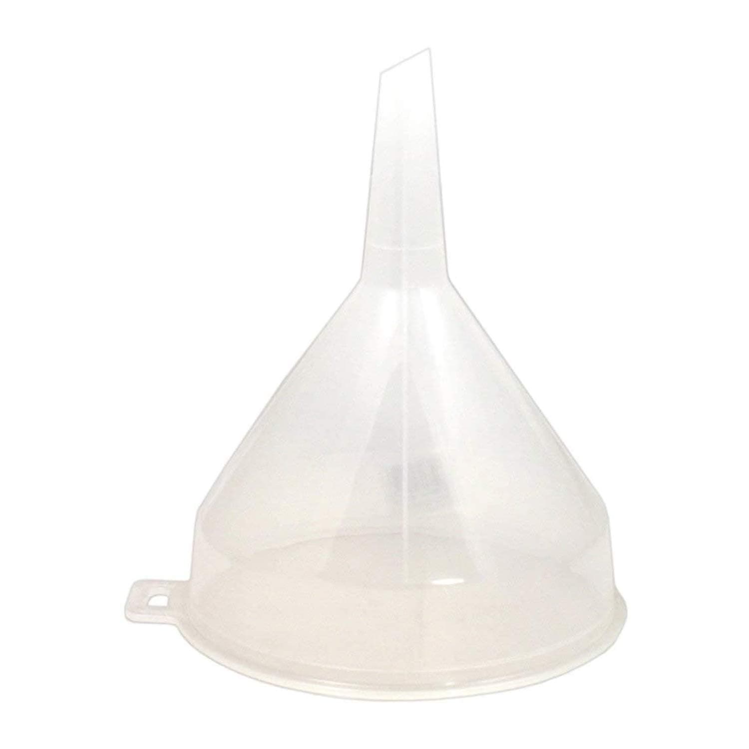 CLEAR PLASTIC FUNNEL FOR Bottle Filling,Essential Oils,Arts & Crafts Supplies,Science Laboratory Chemicals-14CM (1)