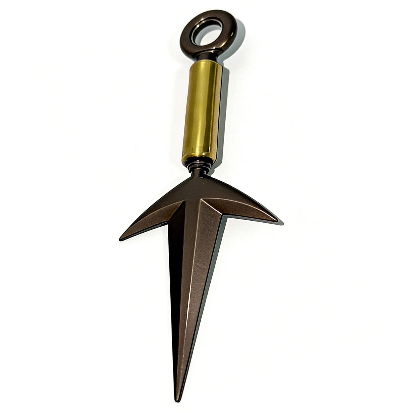 9 inches Minato Kunai Uzumaki kakashi Namikaze kunai Metal Ninja Cosplay Model Keychain Collection