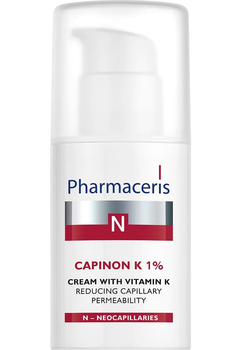 Pharmaceris CAPINON K 1% CREAM WITH VITAMIN K REDUCING CAPILLARY PERMEABILITY 30ML