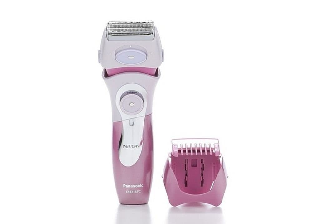 Panasonic Cordless All-in-One Advanced Wet & Dry Rechargeable Womens Electric Shaver For Sensitive Skin With Bikini Attachment and Pop-Up Trimmer