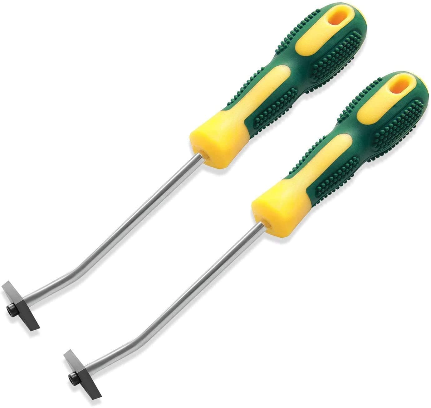 Tile Grout Removal Tool, Detachable Tungsten Steel Blades, Tile Joints Seams Scraper Corners Grout Caulking Cleaner Remover - 2 Pack