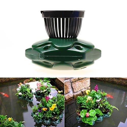 4pcs Aquaponics Floating Pond Planter Basket Kit - Hydroponic Island Gardens by Aquarium Supplies