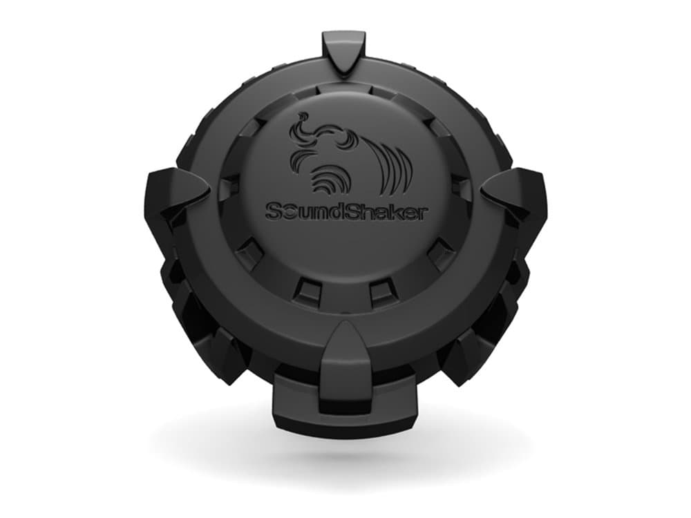 SoundShaker Tactile Transducer Bass Shaker for Home Theater Seat Vibration Kit (One Shaker)