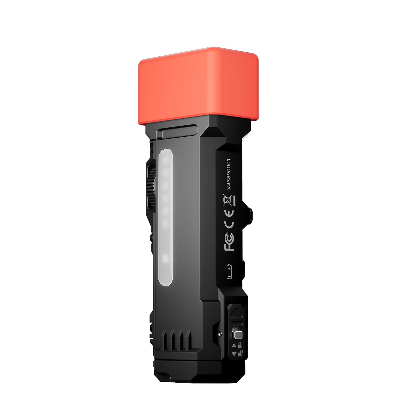 WUBEN AC3 Flashlight Diffuser Durable, Lamp Caps for X2Pro Flashlight, for Camping, Emergencies and Outdoor (Red)