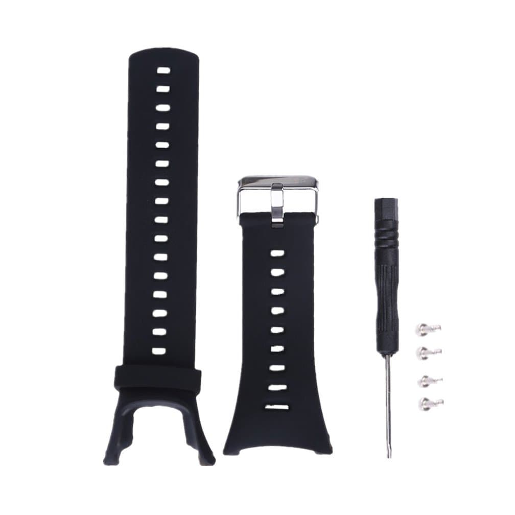 Muovrto Strap for Suunto Ambit 2/Ambit 2S/Ambit 2R/Ambit 2 Sapphire, Silicone Replacement Watch Band Sport Strap for Suunto Ambit 3 Peak/Ambit 3 Run