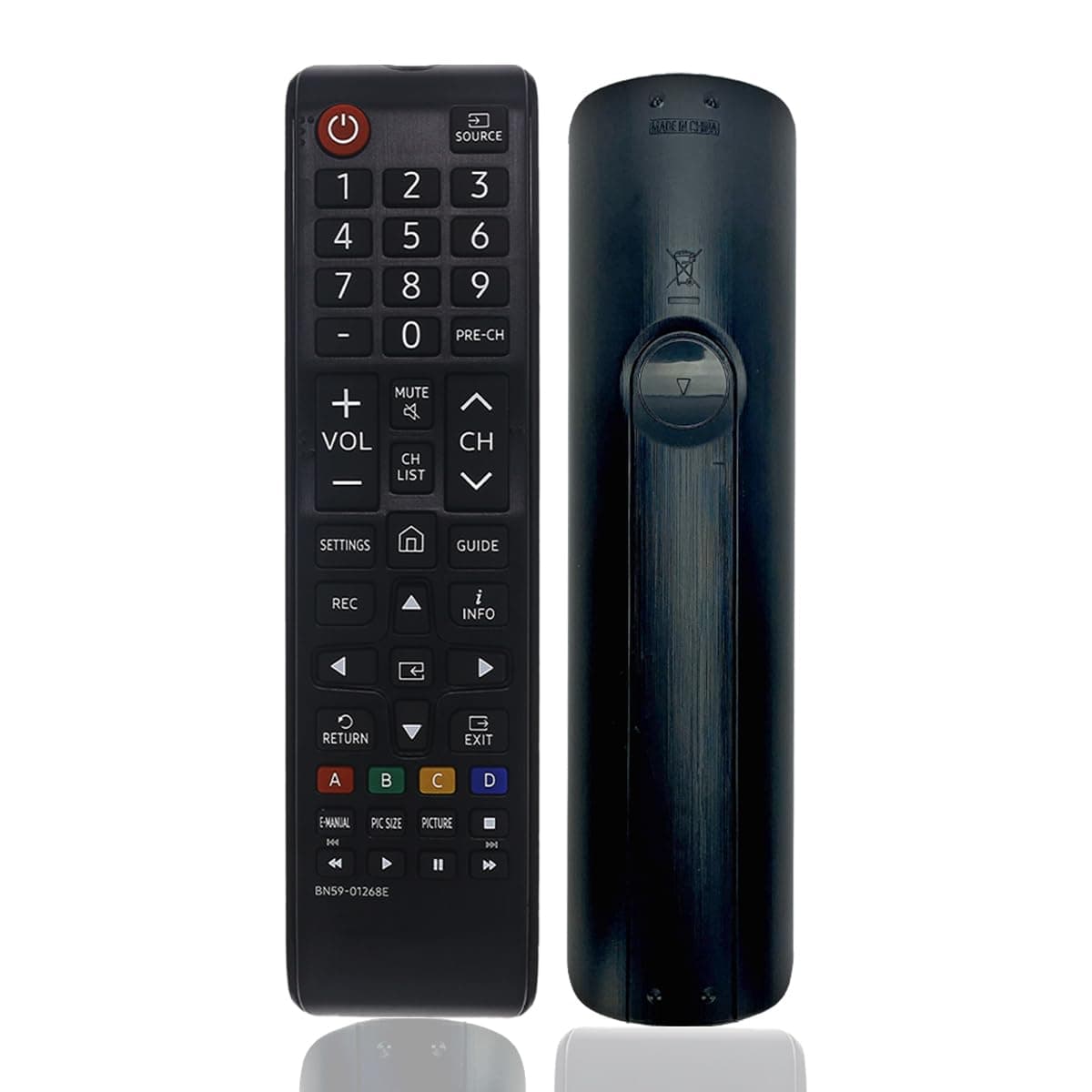 Ceybo Universal Replacement Remote Control Fit for All Samsung Smart Television QLED Crystal UHD LCD LED HDTV 3D TVs 4K 8K (BN59-01268E)