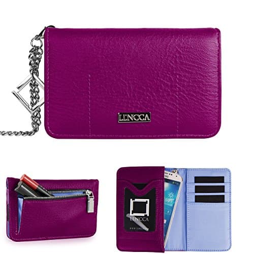 Women's Evening Wristlet Wallet Clutch For Samsung Galaxy A5, Galaxy S2 Plus, Galaxy Grand Prime, Galaxy Note Edge, Galaxy S5 Android Phones