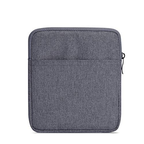 Kindle Oasis Sleeve Cover for Both 2019 and 2017 Release 7 Inch Kindle Oasis E-Reader Nylon Case Cover Pouch Travel Carry Bag for 7'' Kindle Oasis 2 3 E-Reader (Dark Grey)