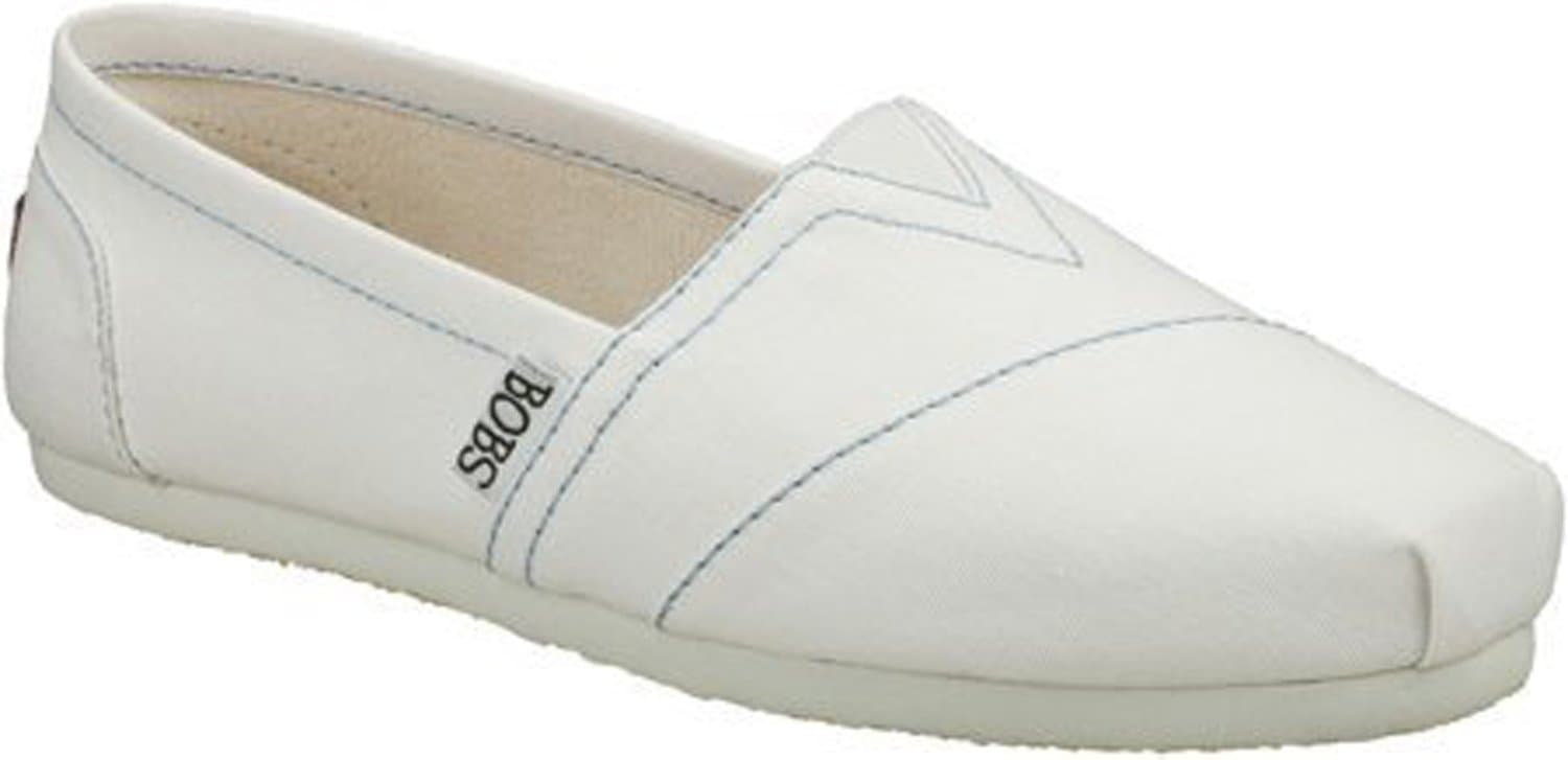 Skechers Women's Bobs-Earth Day Slip-On Flat Womens 6.5