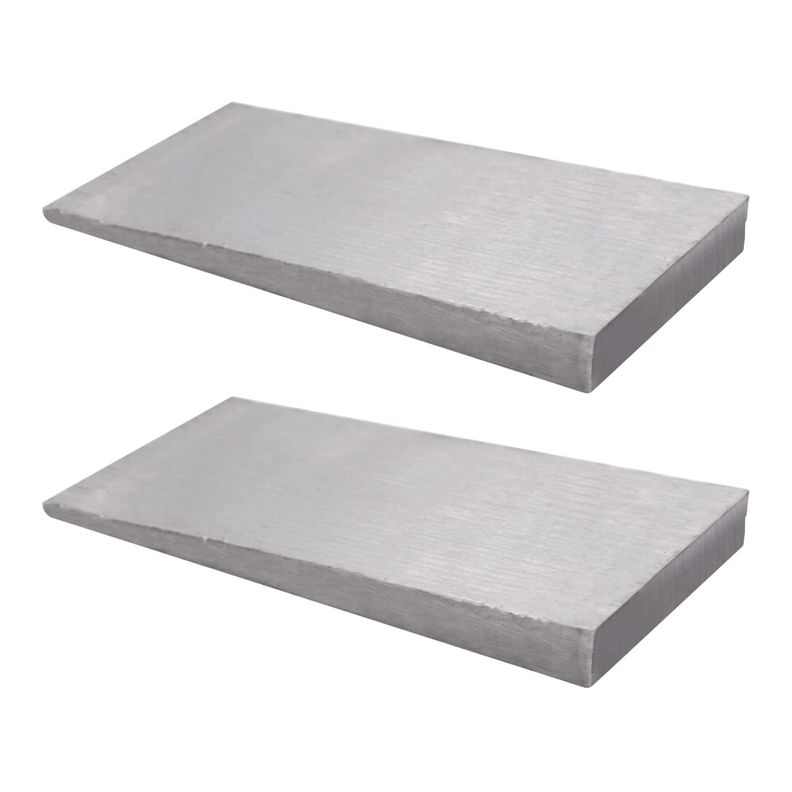 Carbon Steel Flange Wedge Metal Wedges Spreading Flanges Triangle Tool Extremely Strong Welding Wedge, Durable Machine Adjust Wedge Inclined Iron for Machine Tool Workshop Factory, 4x2 in / 100x50 mm