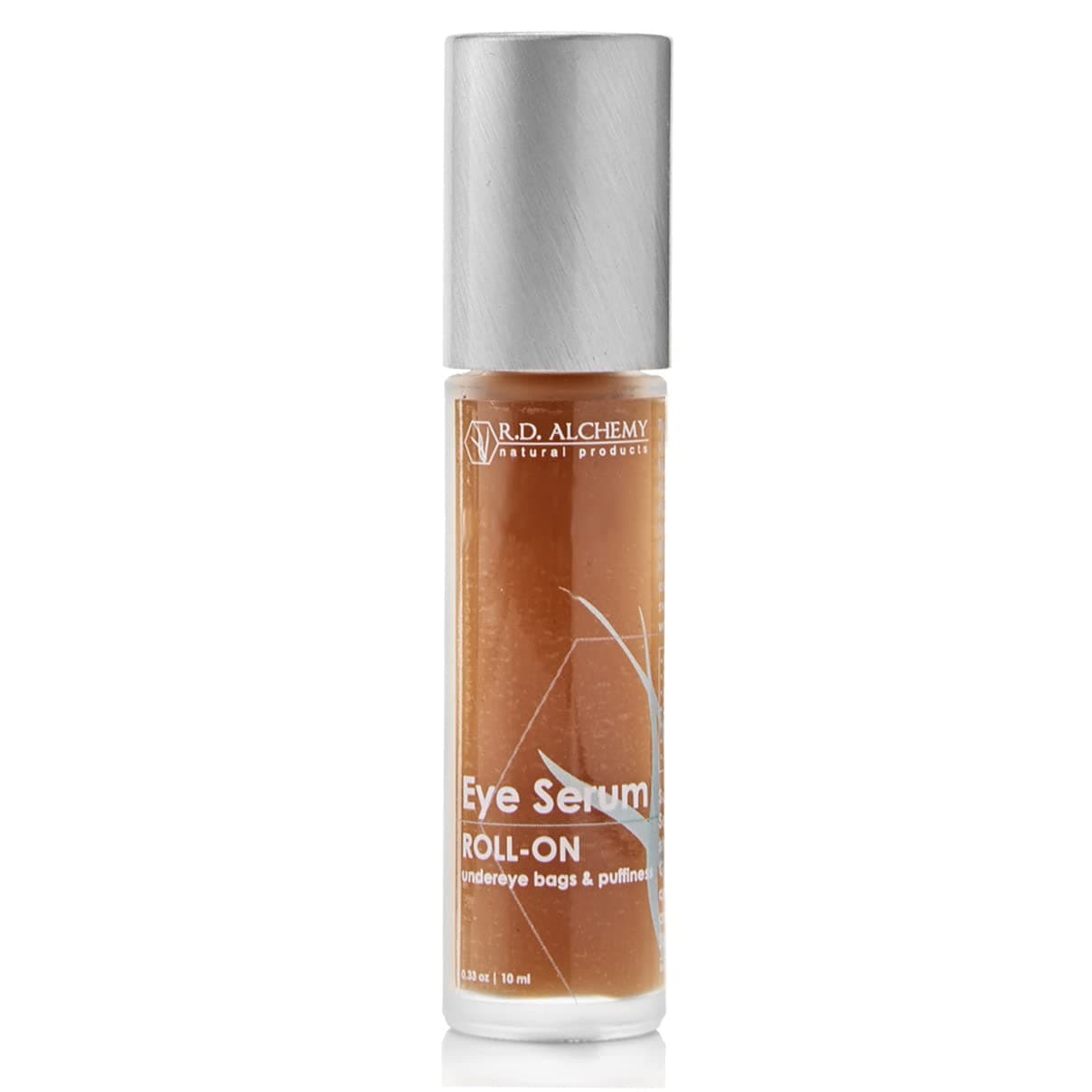 RD Alchemy - 100% Natural & Organic Eye Serum Roll-On - Best for Dark Circles, Bags, Fine Lines, & Wrinkles. Caffeine, Peptide, & Retinol for Firming Eye Area.
