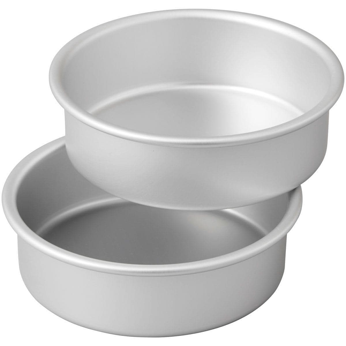 Wilton Small and Tall Aluminum 2 x 6-inch Layer Cake Pan Set, 2- Piece