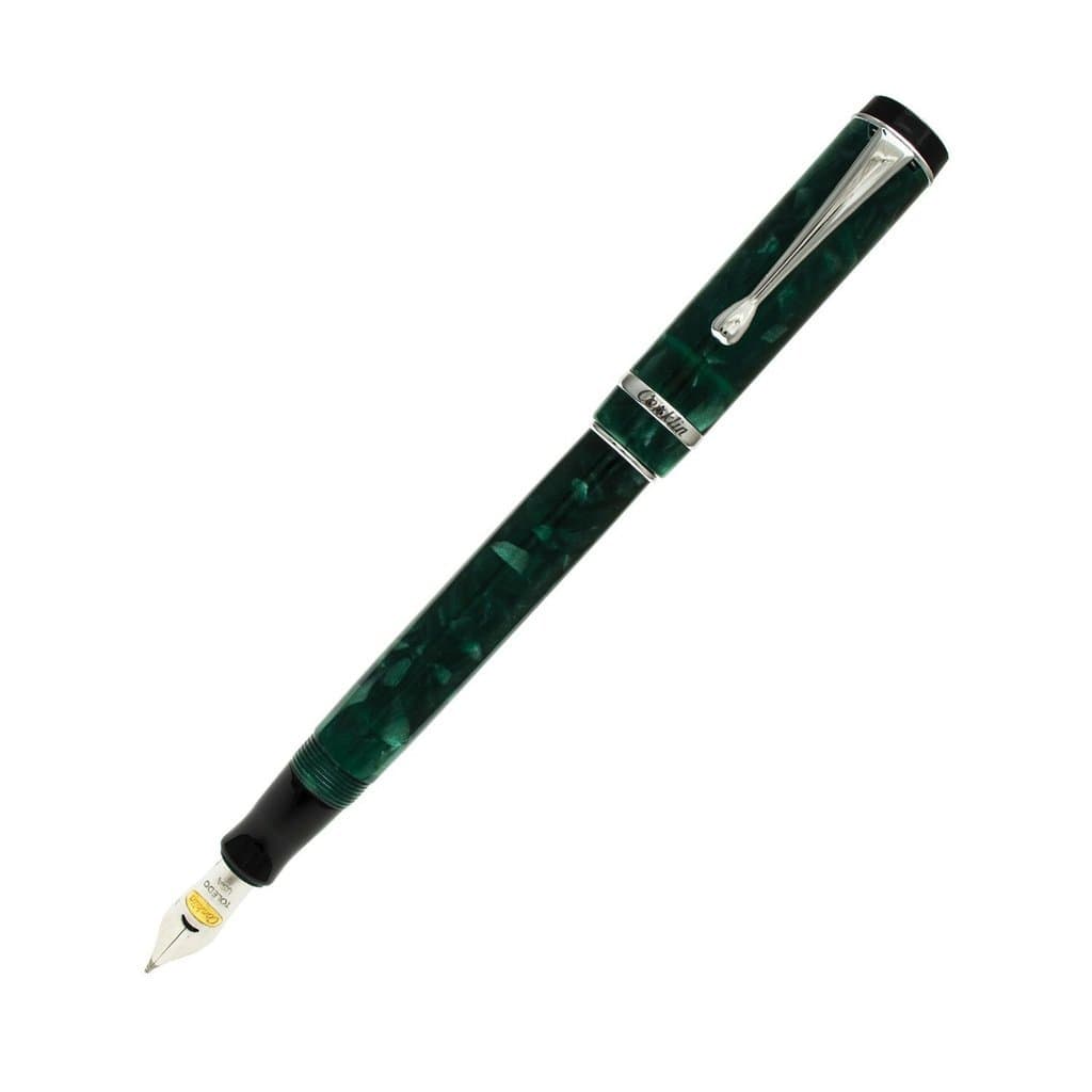 Conklin Duragraph Forest Green Fountain Pen, Stub Nib (CK71320)