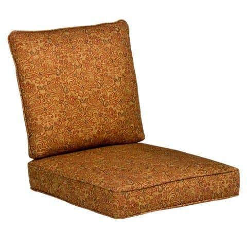 Outdoor Conversation/Deep Seating Cushion Set - Gold Floral