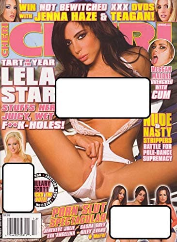 Cheri Men's Magazine Lela Star Holiday 2008 Unknown Binding