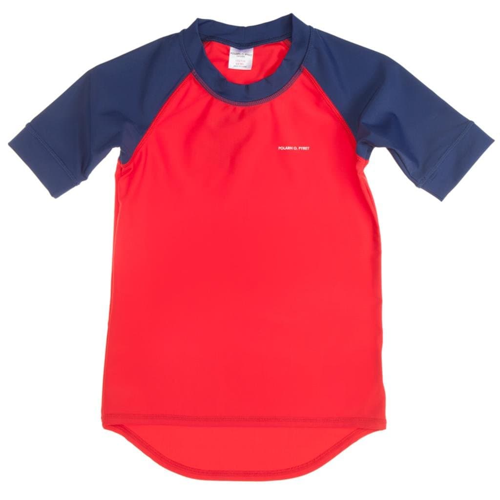 Polarn O. Pyret Two Tone ECO UV Rash Guard TOP (6-12 YRS) - 10-12 Years/Dark Night