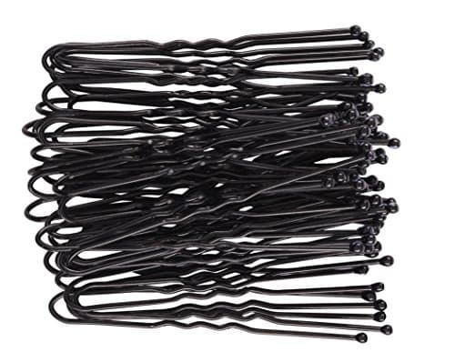Box of 36 long hair pins bun pins hair slides grips (Black) by Shropshire Suppleis