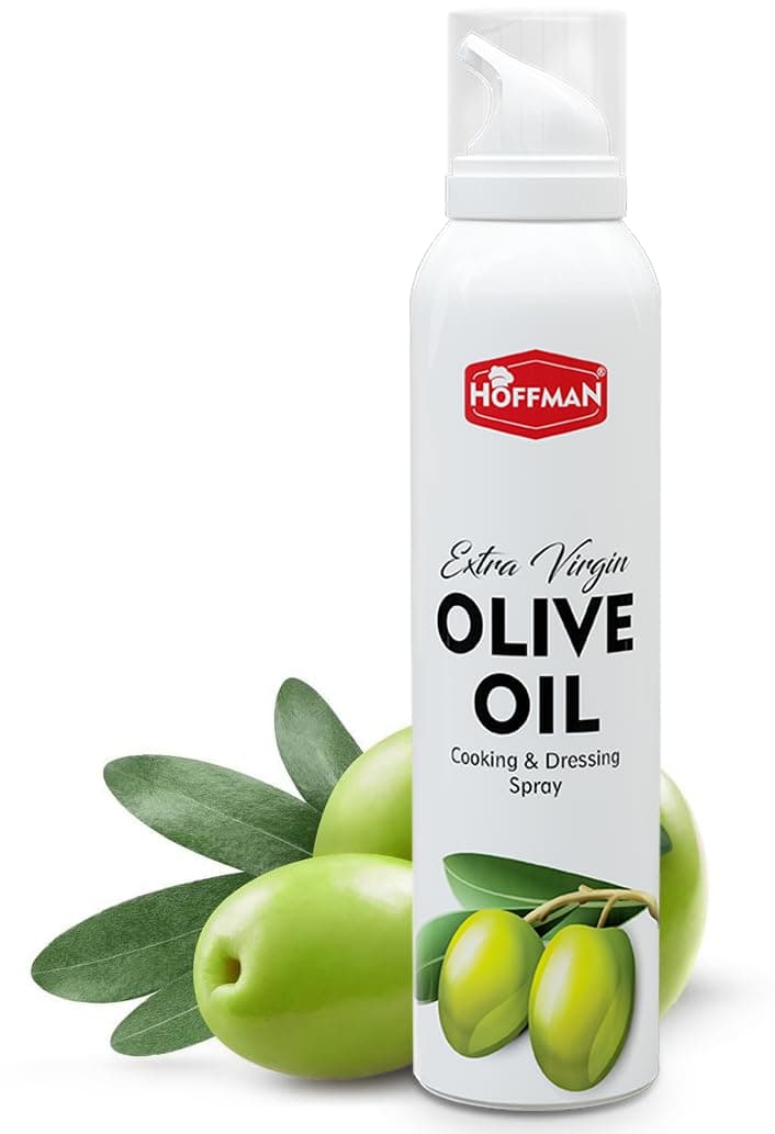 HOFFMAN Premium Cold Pressed Olive Oil (200ml Spray, Extra Virgin)