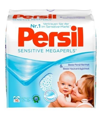 Persil Sensitive Laundry Megapearl Detergent 16 Loads New packaging by Henkel Persil