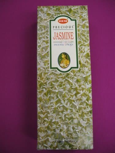 Precious Jasmine - Box of Six 20 Gram Tubes - HEM Incense by HEM 6 Pack 20 Gram
