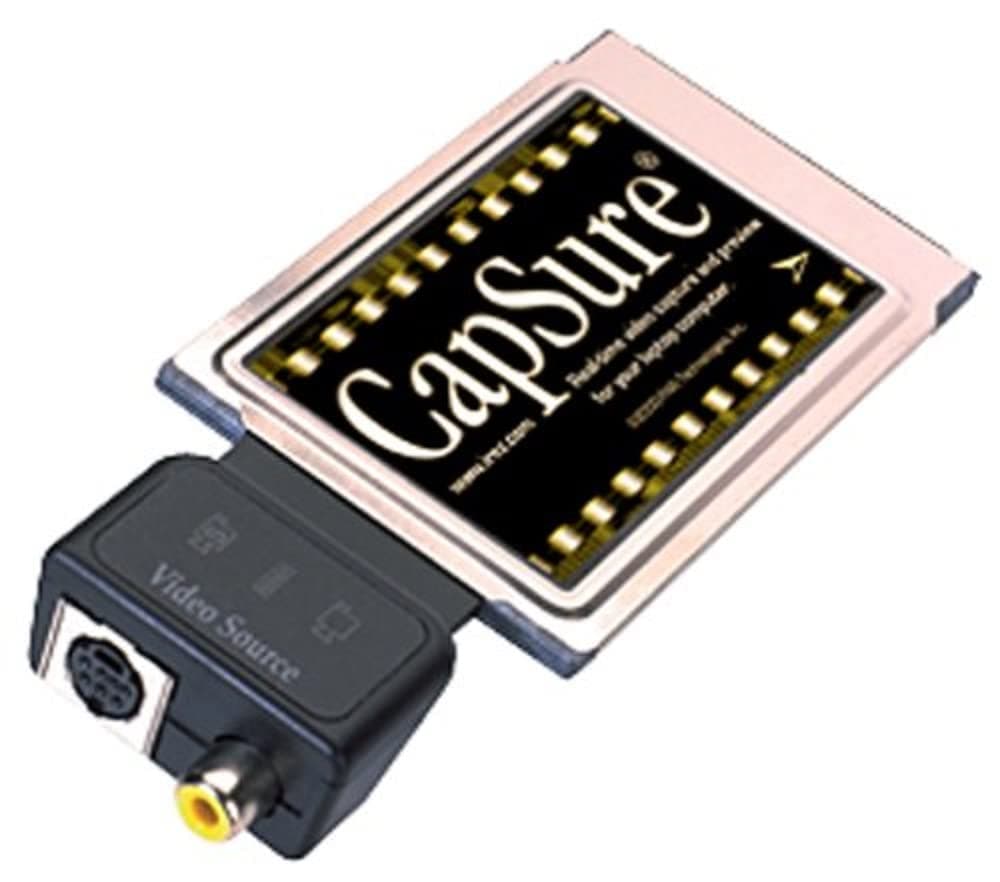 iREZCapSure PCMCIA Video Capture Card Mac Powerbooks 3400+