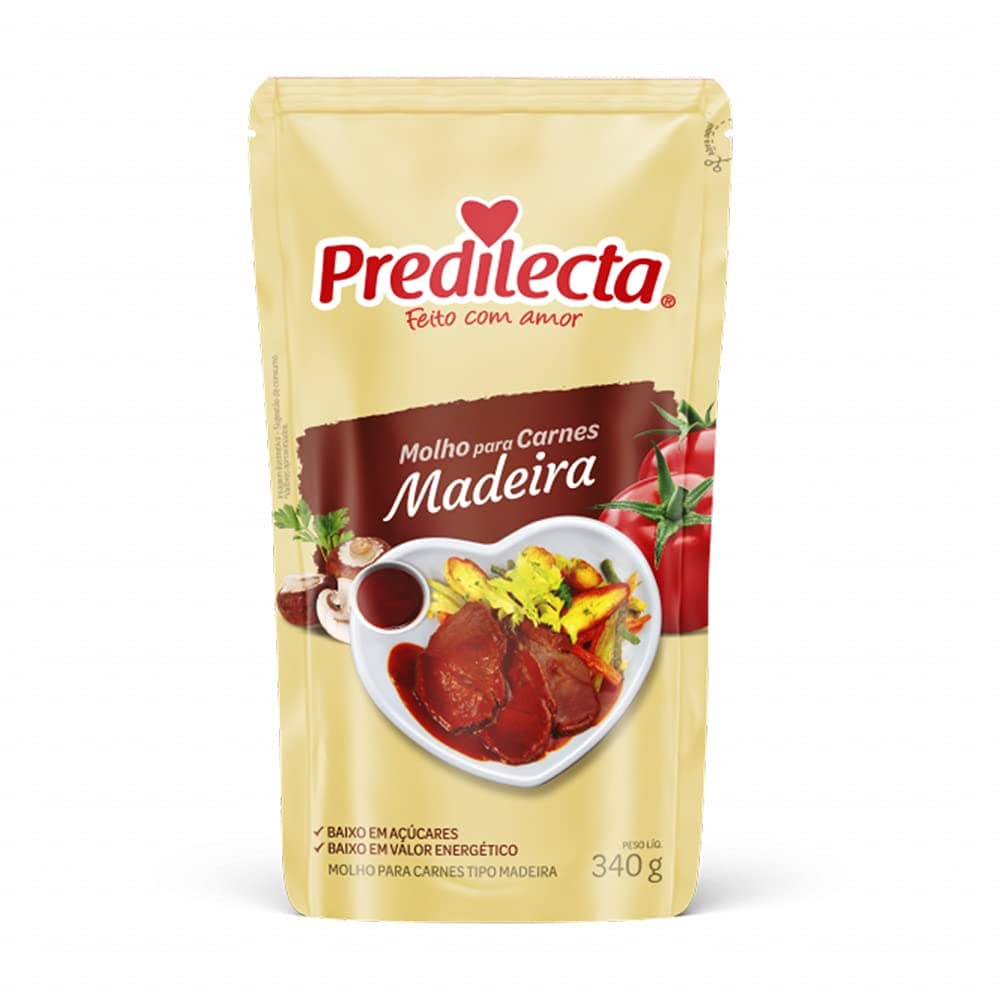Madeira-Sauce for Meat, 340g - Molho para Carnes Madeira PREDILECTA, 340g