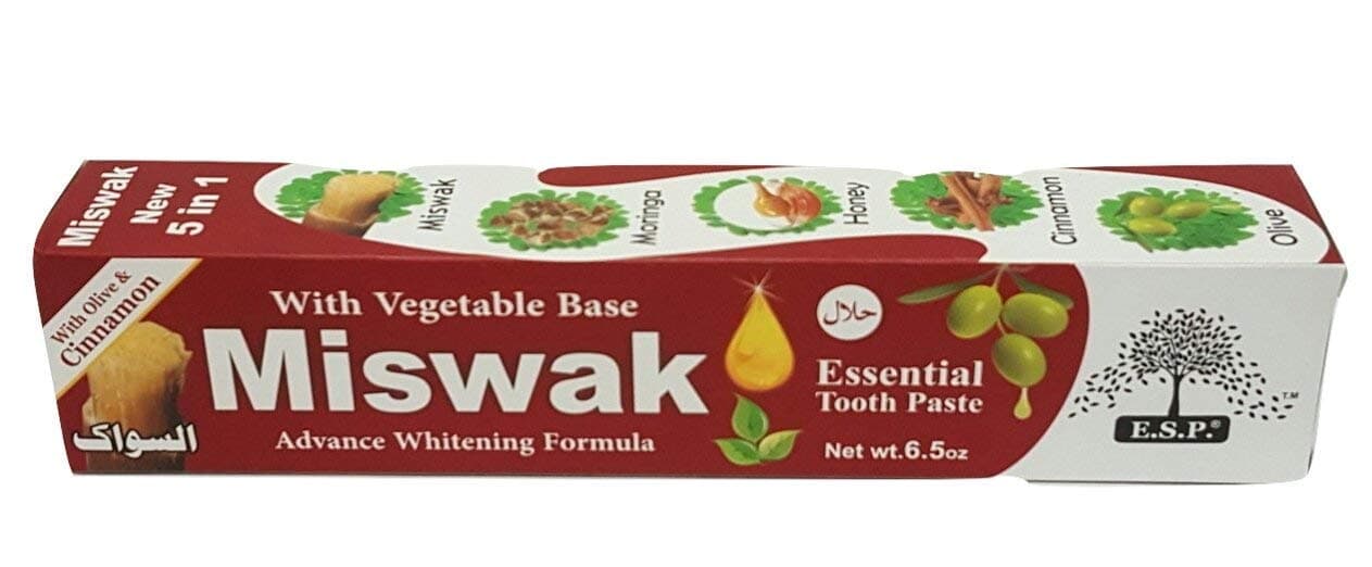 Miswak Toothpaste - 6 PACK HALAL