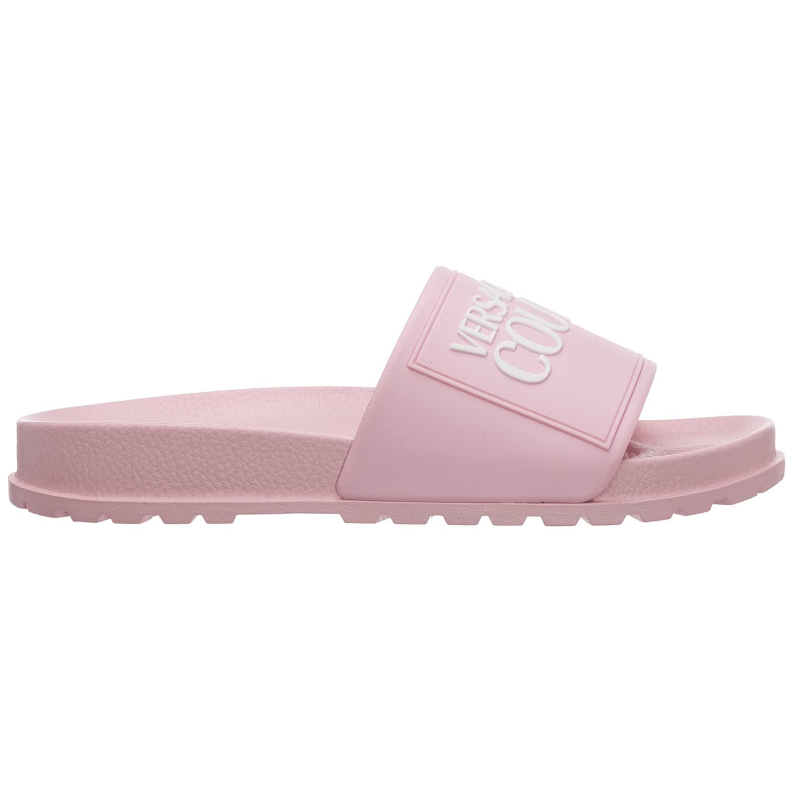 Versace Jeans Couture Pink Signature Fashion Slide-7 for womens