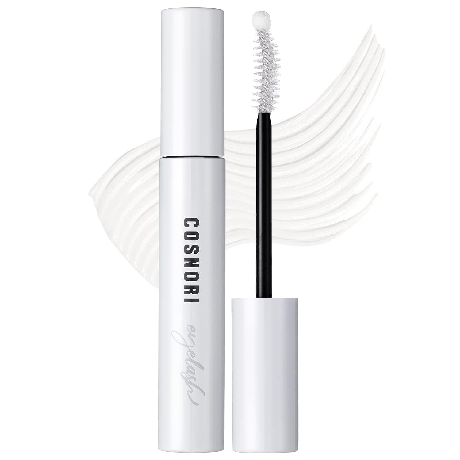 Long Active Eyelash Serum - Korean Eyelash Boost Serum - Eyebrow Growth Enhancer for Longer and Thicker - Vegan Prostaglandin Free & Non Irritating - Peptides, Hyaluronic Acid, 0.3 fl.oz.