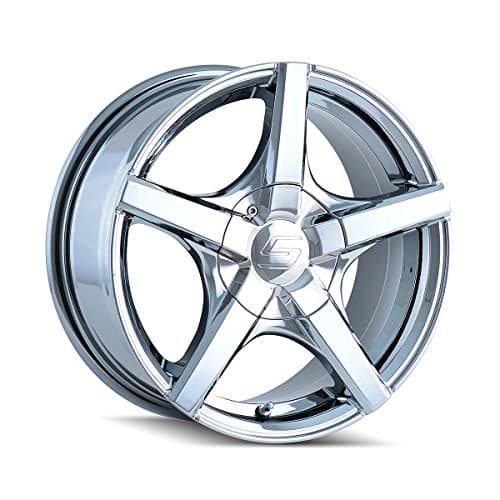 SacchiS72 272 Wheel with PVD 2 Chrome Finish (18x7.5"/10x110mm)