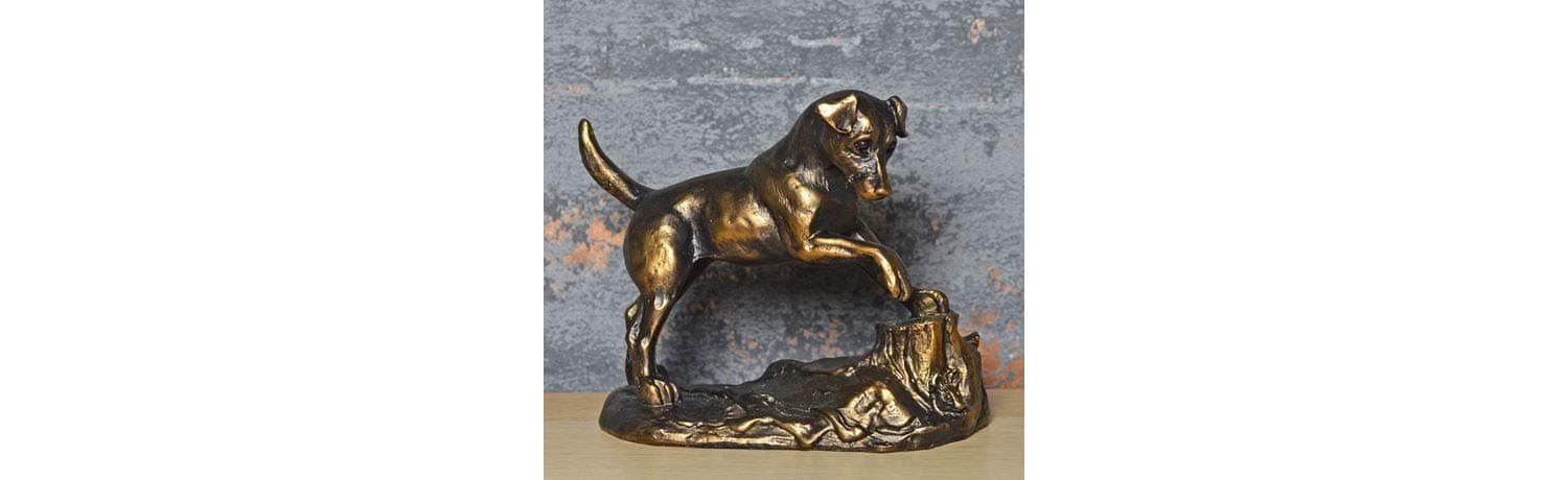 Harriet GlenCold Cast Bronze Jack Russell Sculpture