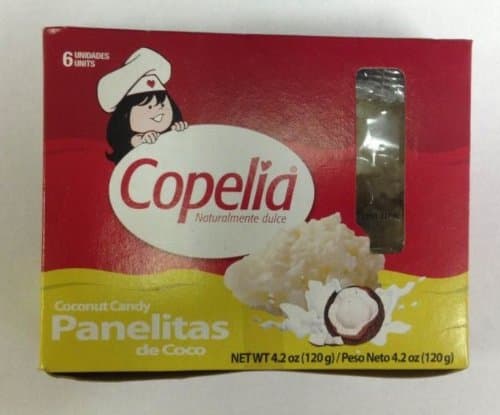 CopeliaCoconut Candy 6 Count - Panelitas de Coco