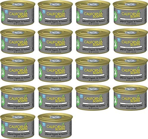 California ScentsSpillproof Organic Air Freshener, 1.5 Ounce Canister (Pack of 18) (Smoke Away)