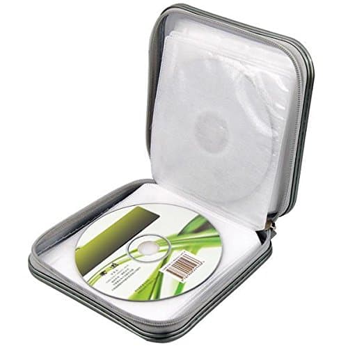 TORTOISE LOOK chinkyboo 40 CD DVD Disc Storage Carry Case - Ideal for holding CD's, Games or DVD's Disk -Case is ideal for taking in the car