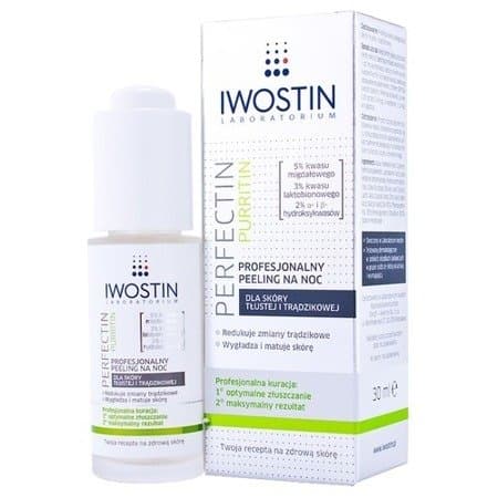 Iwostin Perfectin Purritin Professional Night Peeling Acne Skin 30 ml