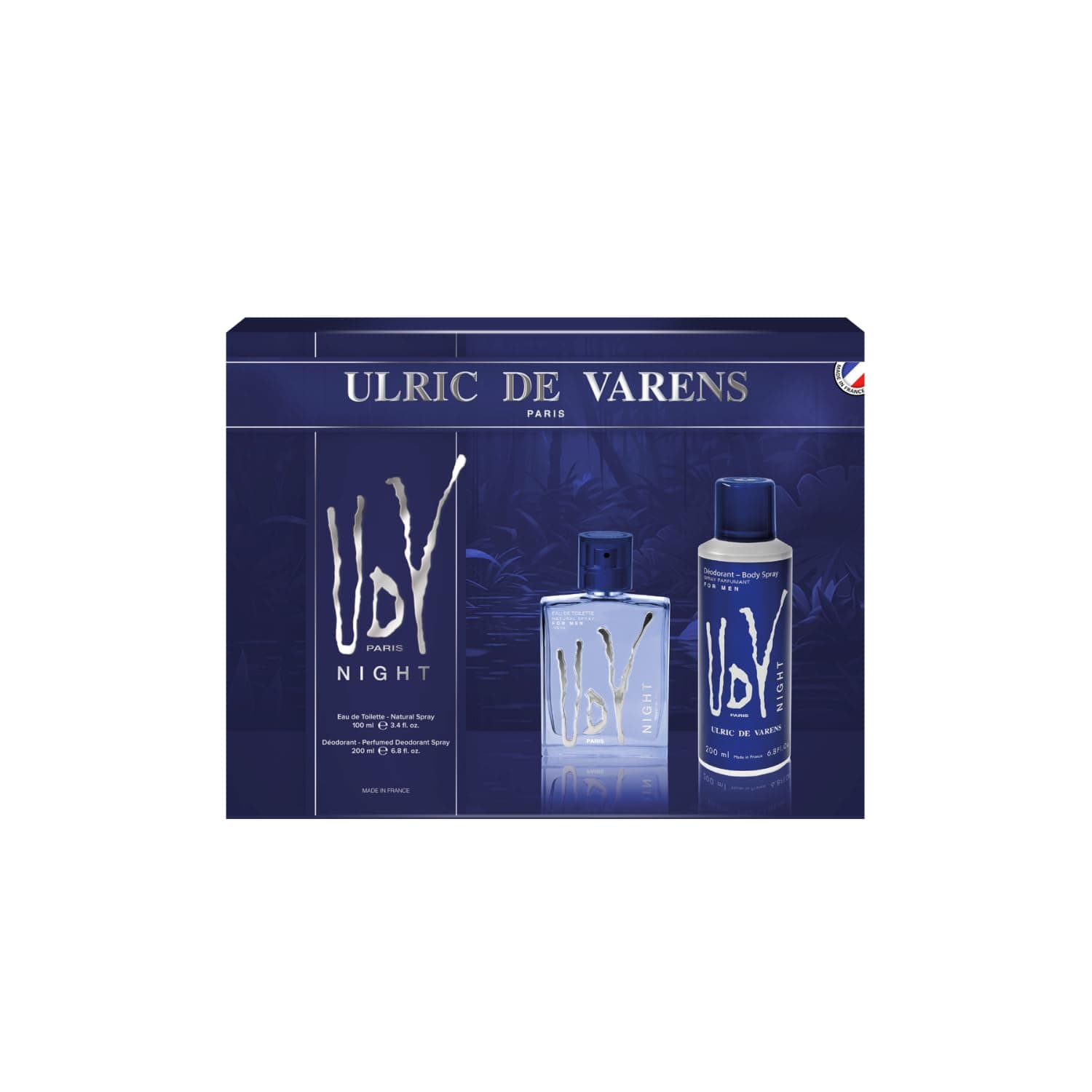 UDV paris NIGHT EDT 100 ML and 200 ML DEO