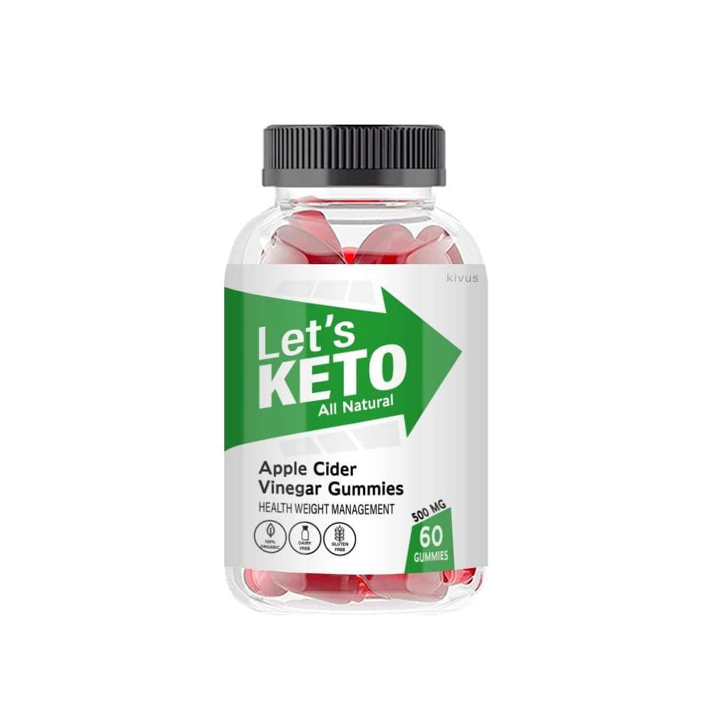 kivus Let’s Keto Gummies - Let’s Keto ACV Gummies (Single, 60 Gummies)